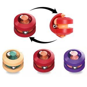 2 Piece of Rotating Pinball Puzzles Fidget Spinners Toys